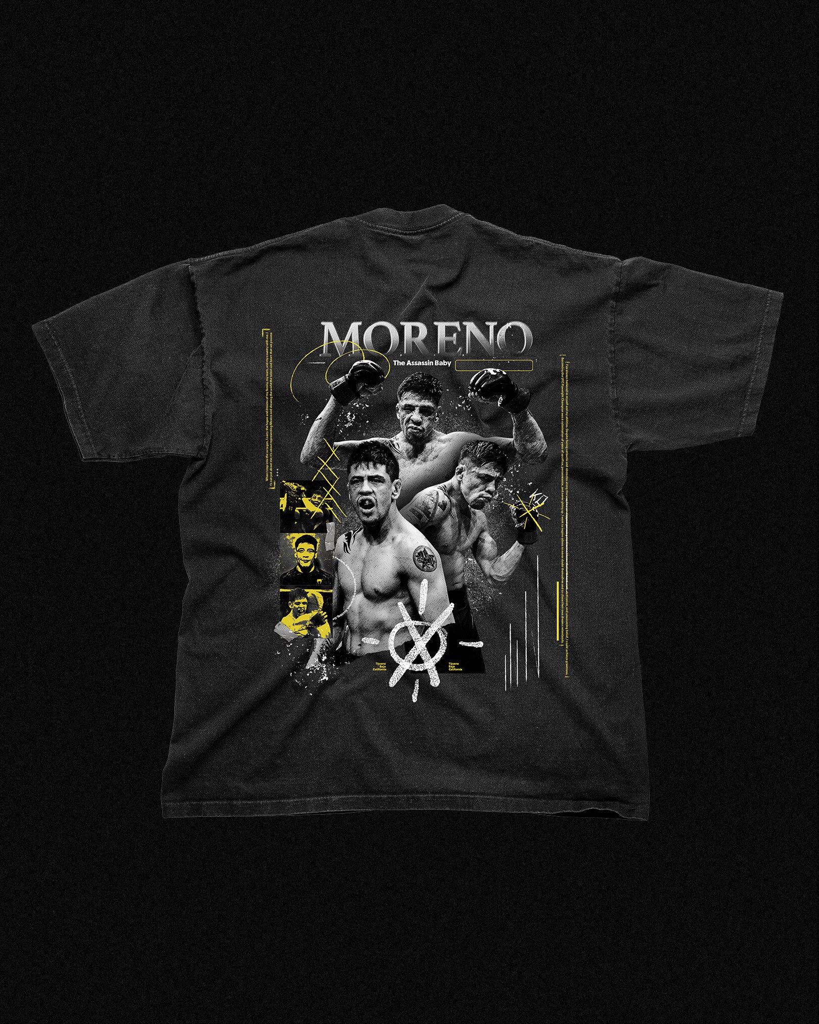Brandon Moreno t-shirt design