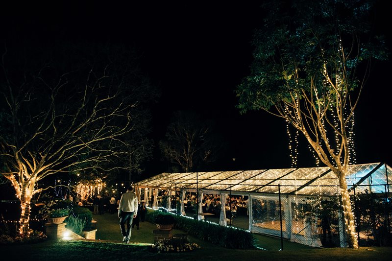 Wedding Marquee set up at a private property