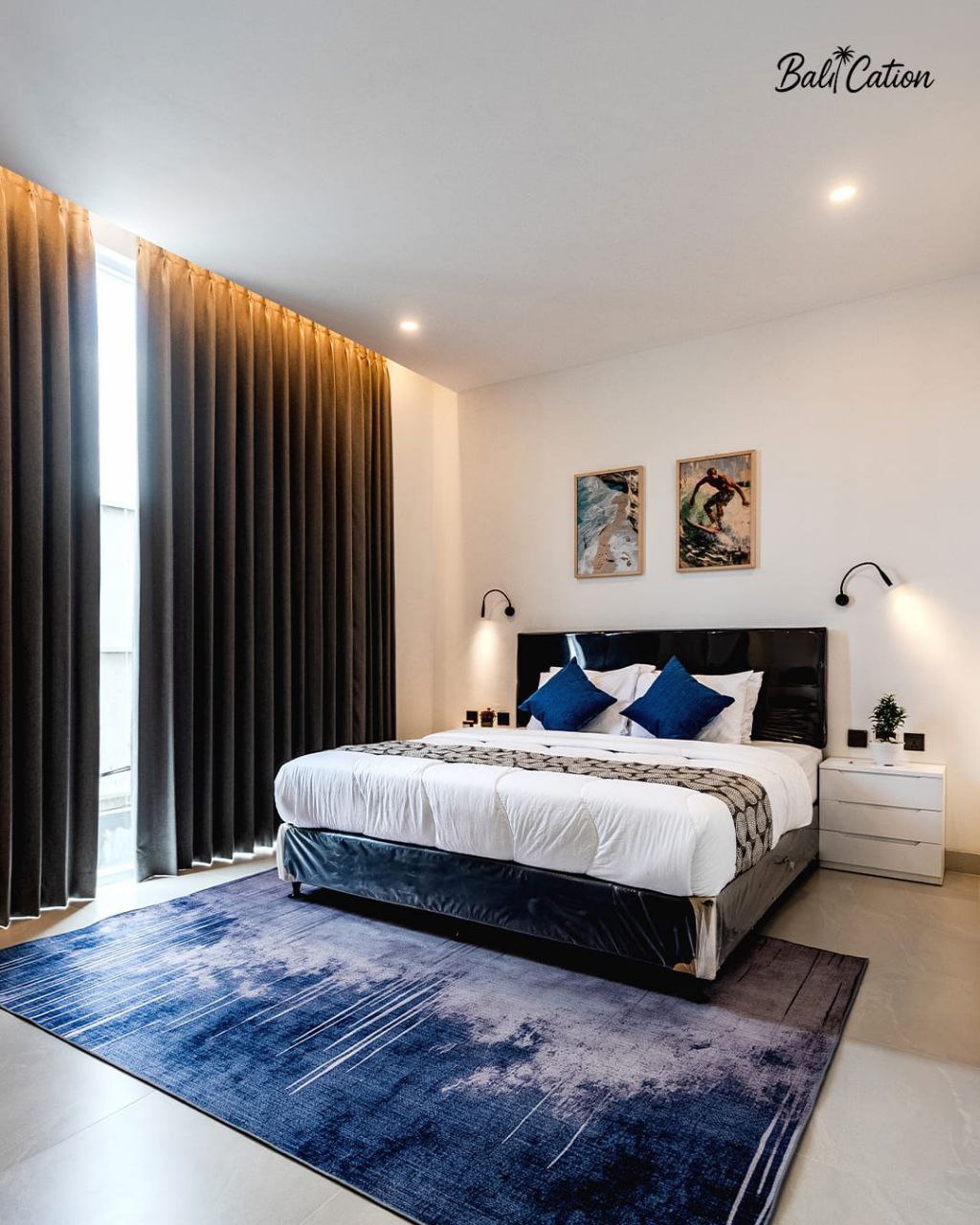 2-bedroom townhouse in Canggu (Batu Belig), located 700 meters from the ocean, featuring a private pool and terrace