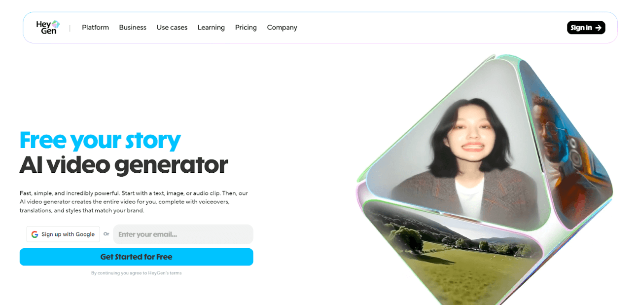 HeyGen-translate and localize educational videos