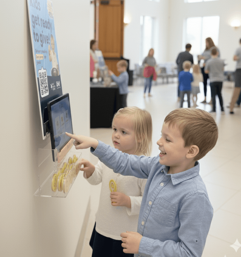 Una persona con una camiseta negra y pantalones de color claro está de pie en la cima rocosa de una montaña al atardecer, sosteniendo una cámara frente a su cara para tomar una foto. Un mar de nubes se extiende detrás de ellos, iluminado por la luz dorada del sol poniente.