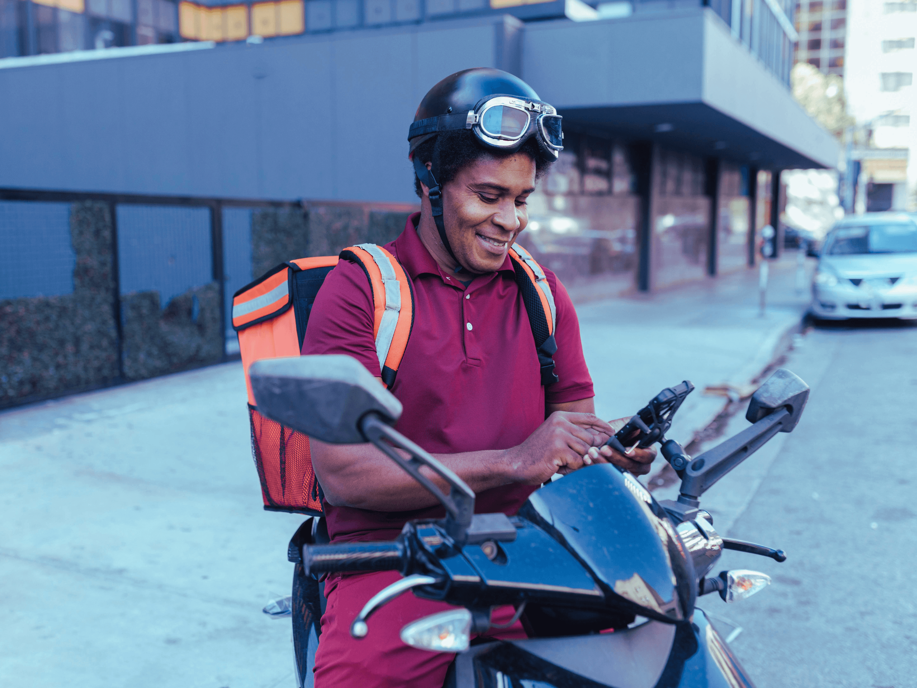 Coach explaining stuff to an athlete