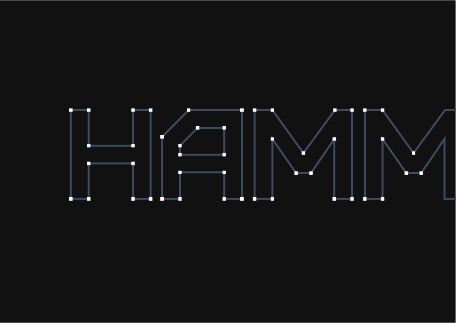 Hammer brand identity mockup