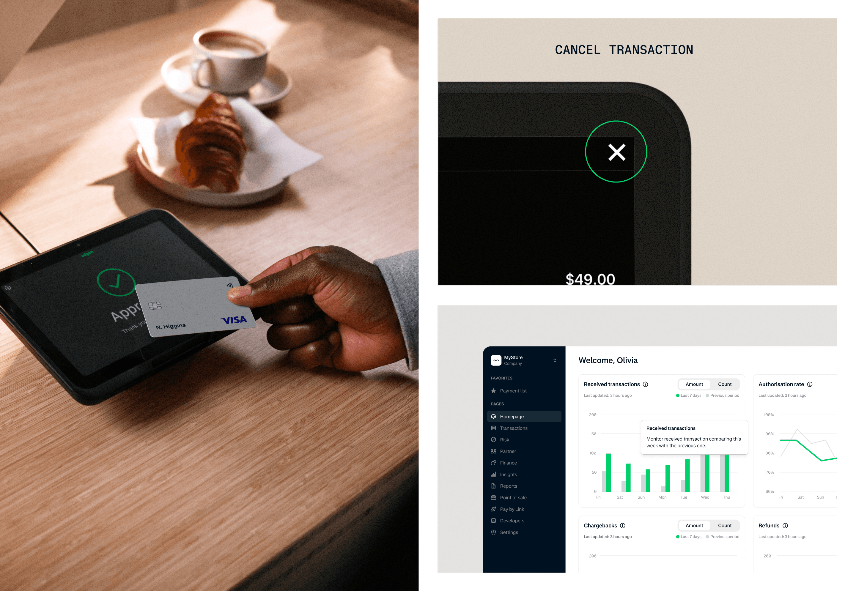 SHOW — Paired with real-life photography where suitable, we prefer to ground our products in the real world. 