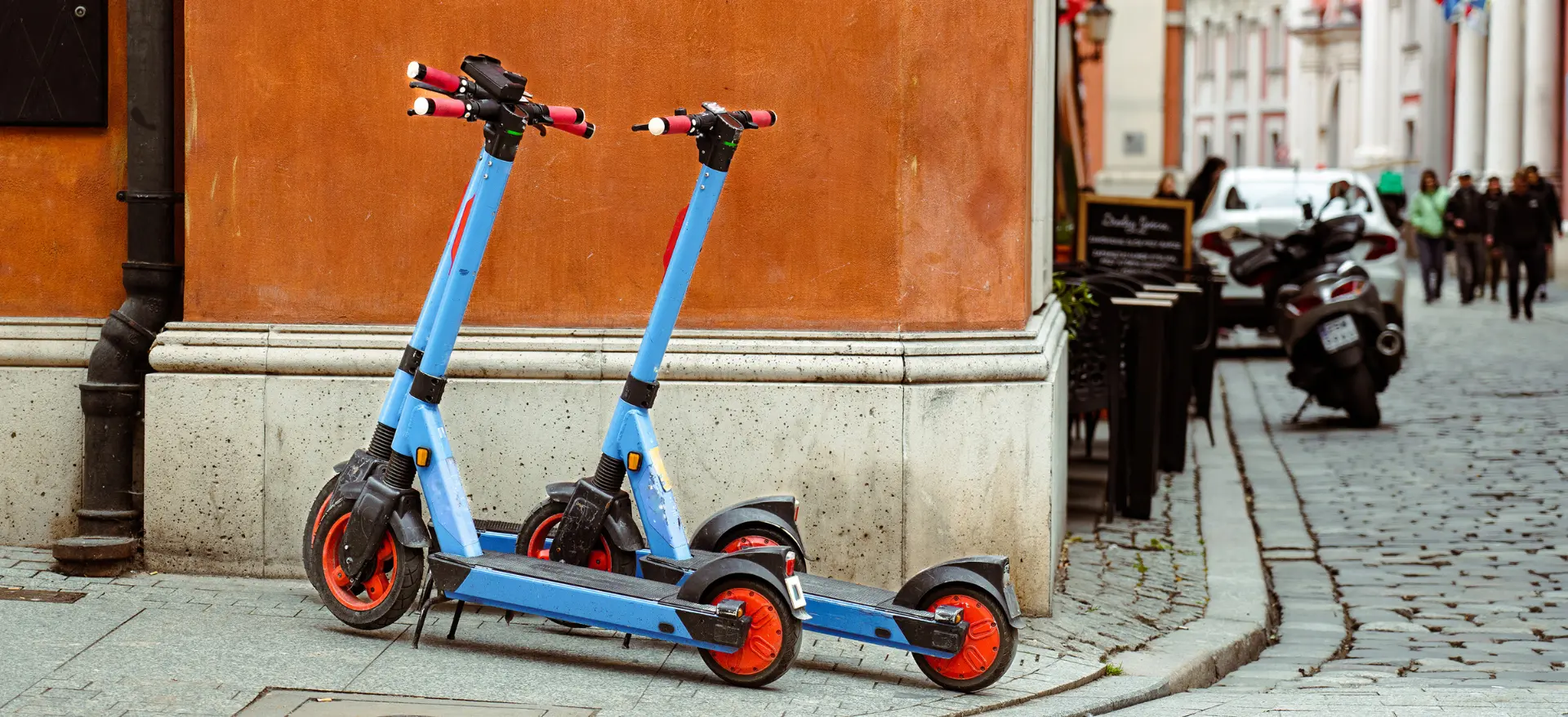 Trotinettes en libre-service