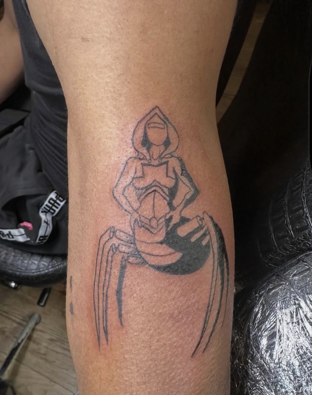 Alien Bug Lord tattoo by Mario Ink Chicago