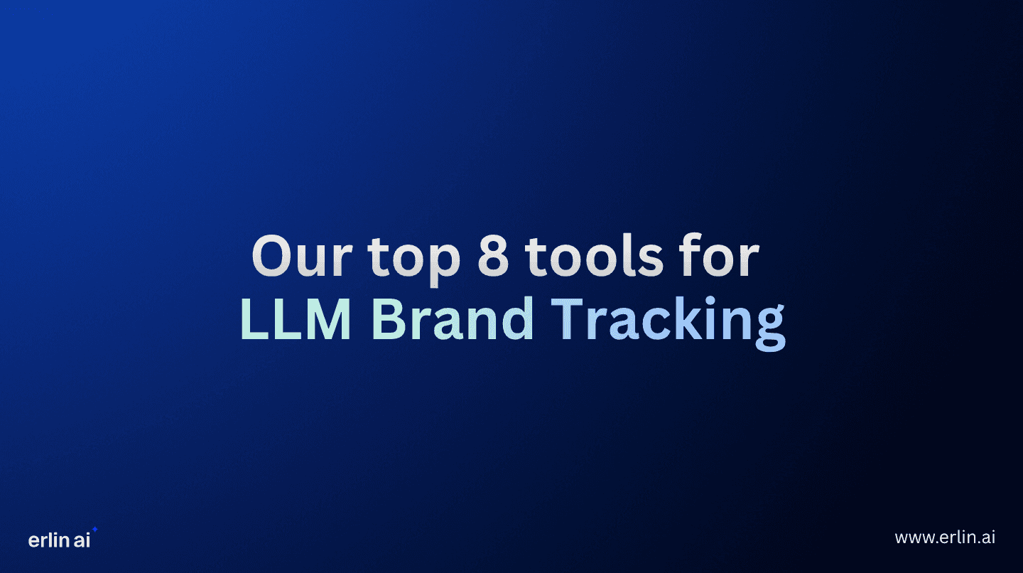 tools for tracking LLM brand visibility