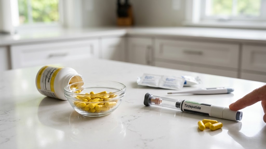 Can I take berberine and tirzepatide together