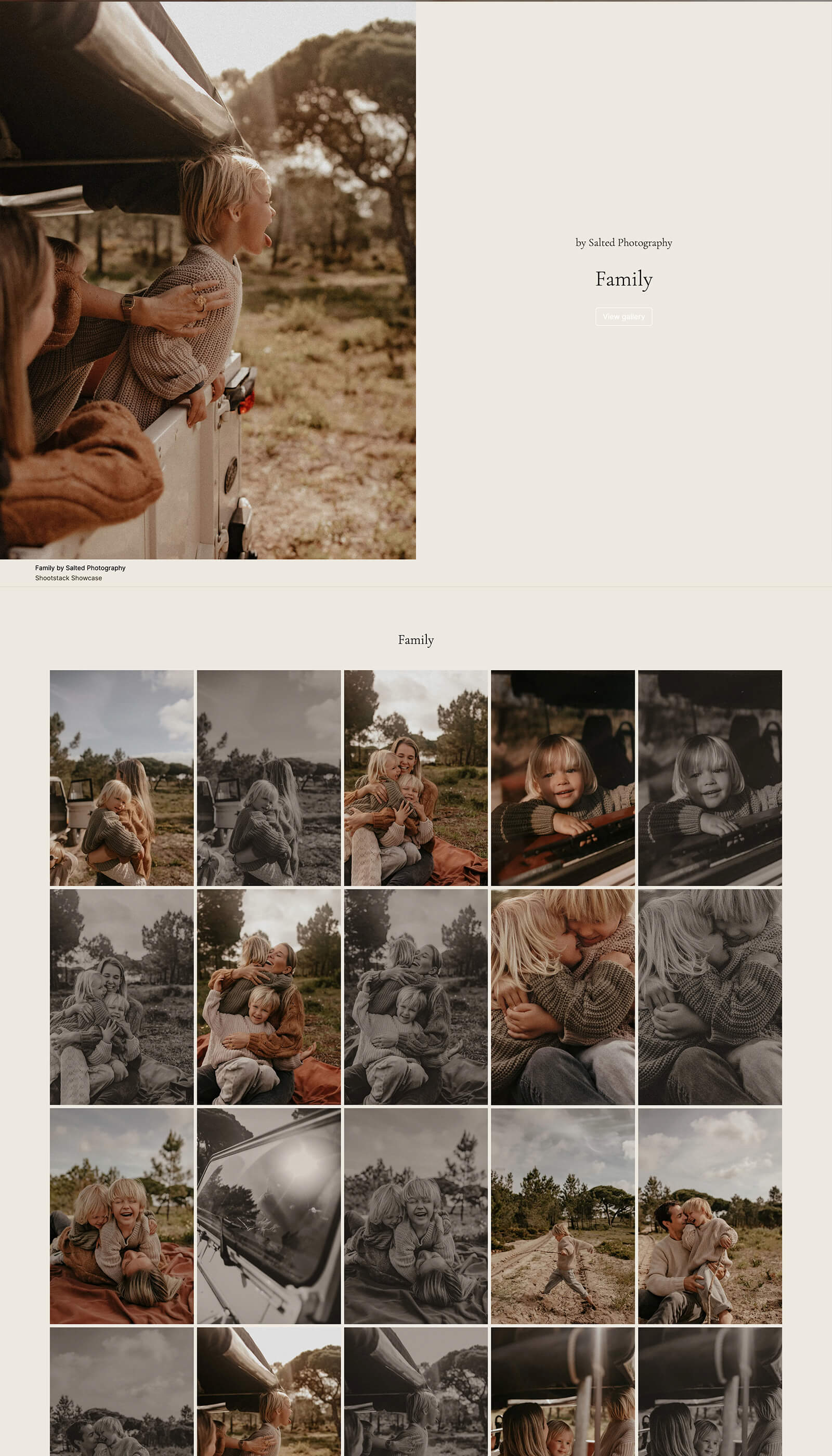 Shootstack photographer Salted Photography