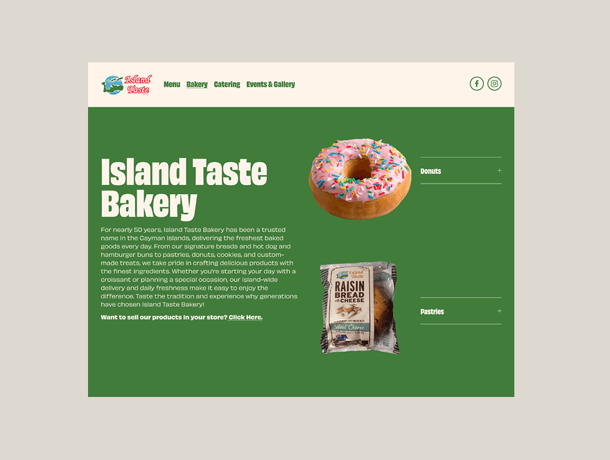 Home Page screenshot