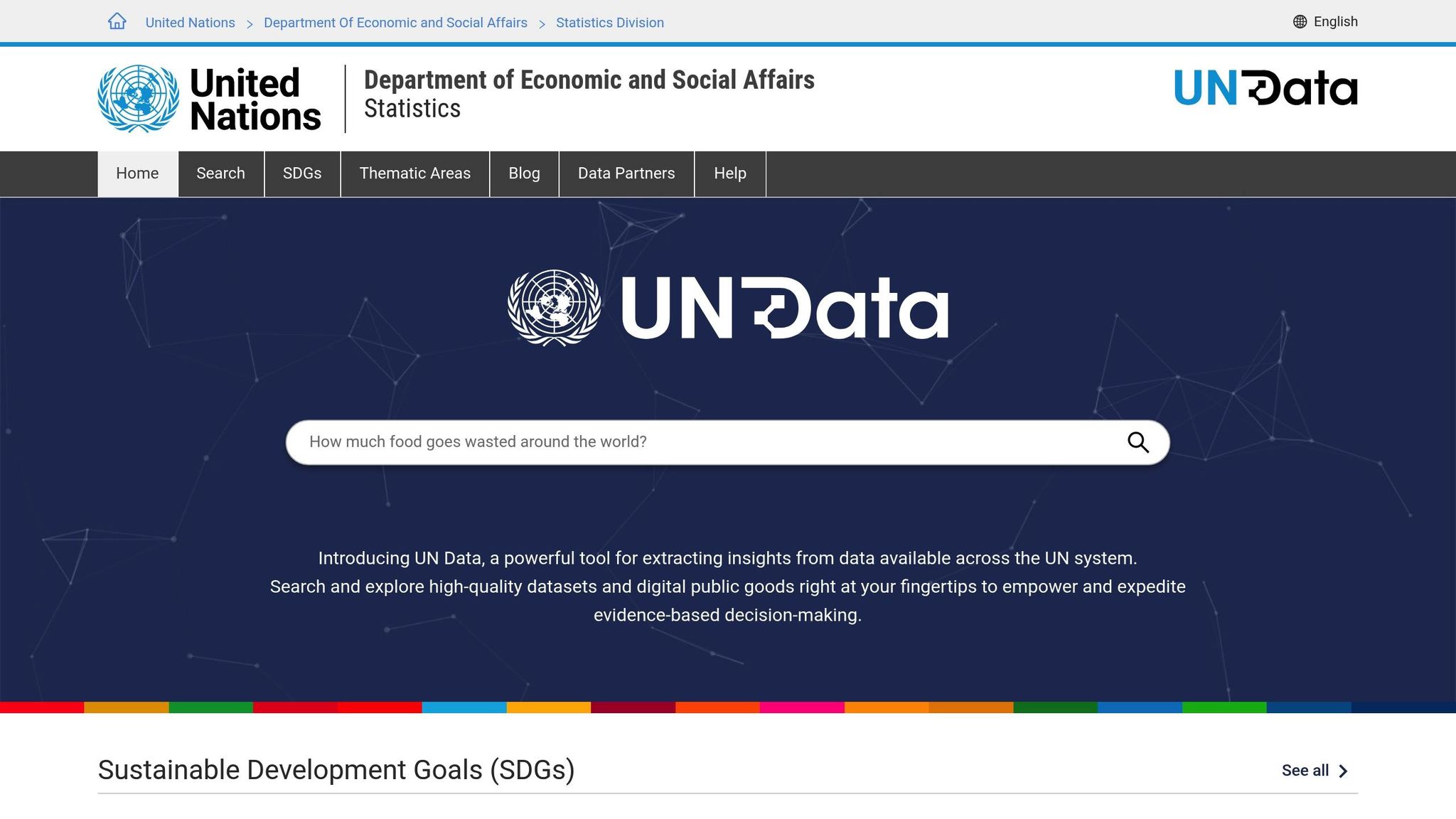 UN Data Commons
