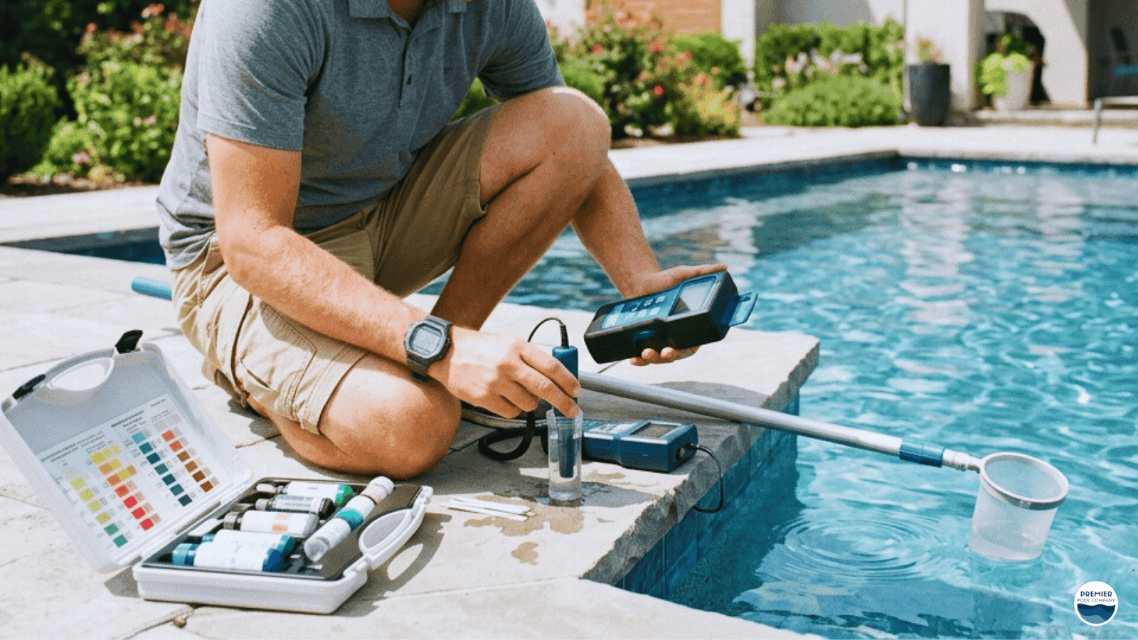 Maintaining low maintenance inground pool water and filtration system