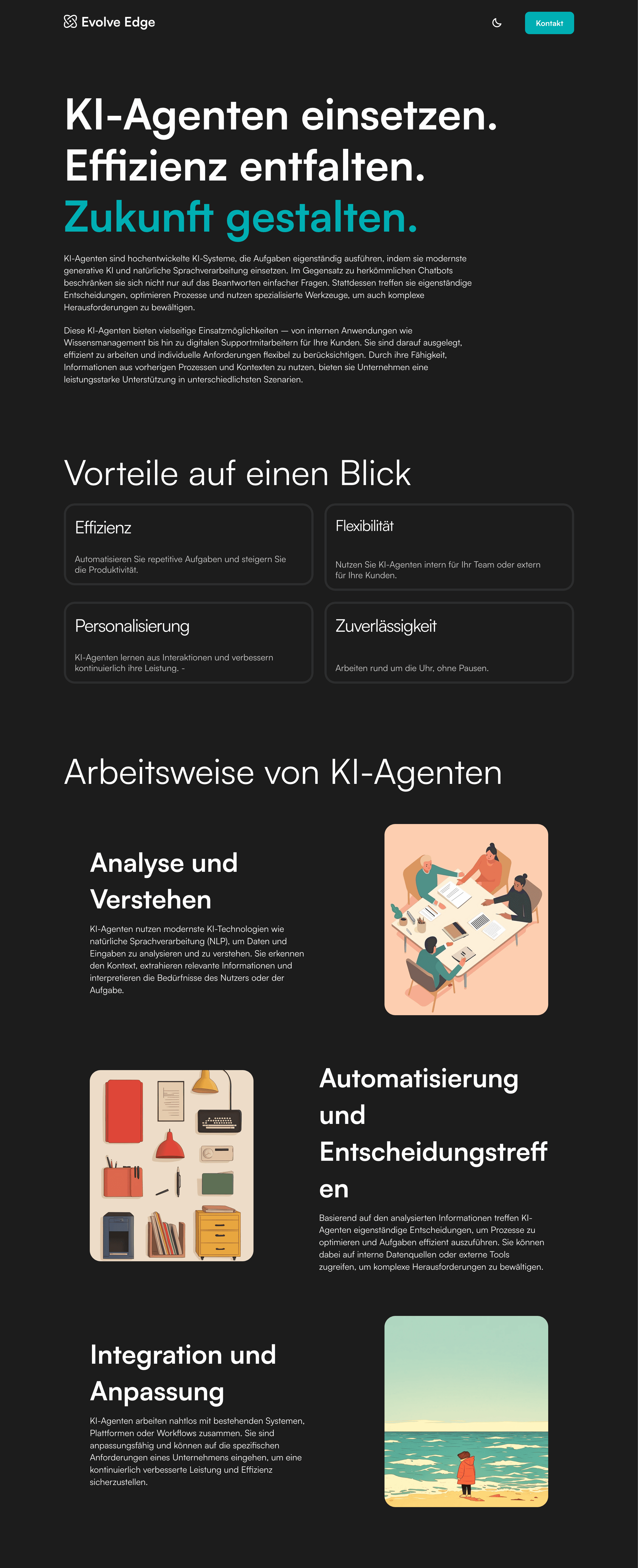 evolve edge ki agenten page