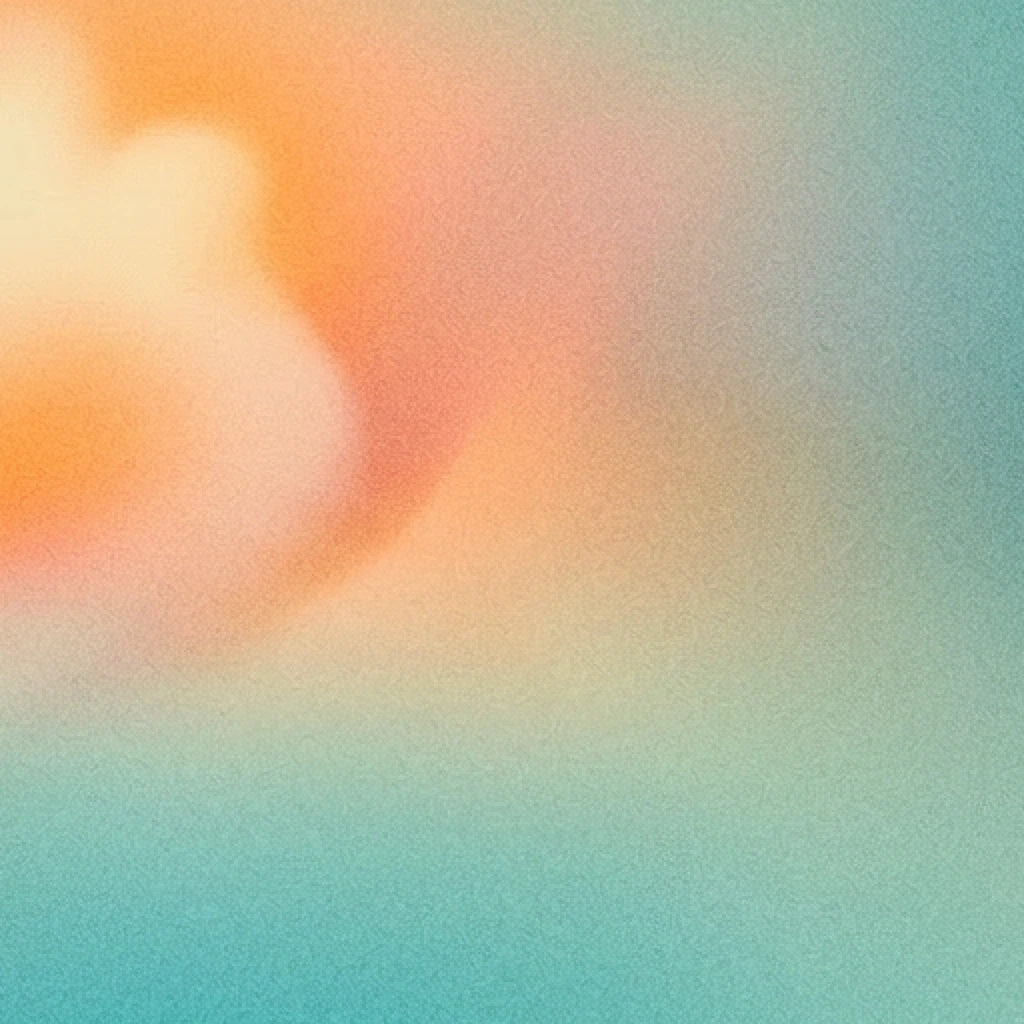 green and orange background