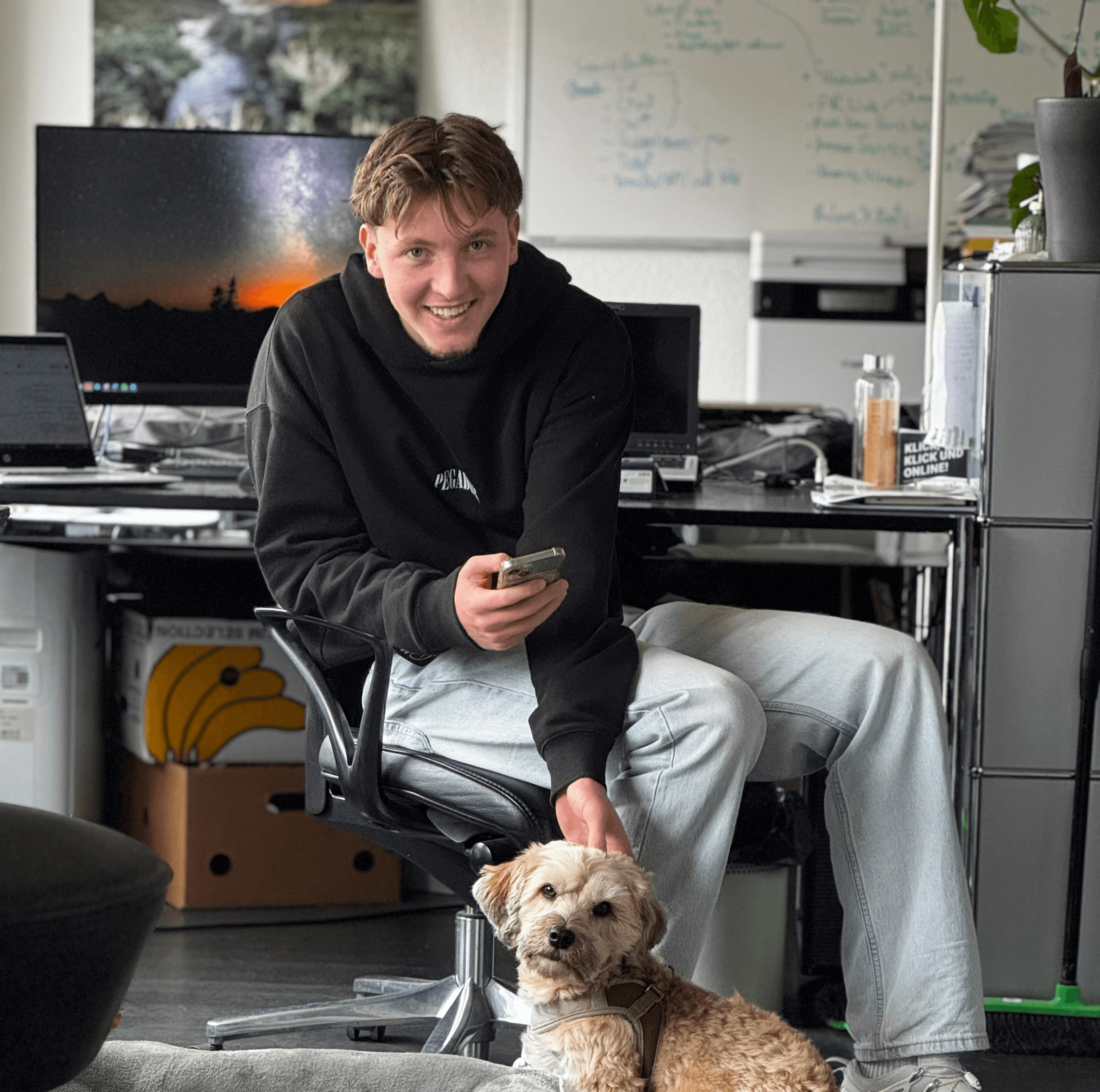 Porträt von Fabien Steiner, Gründer