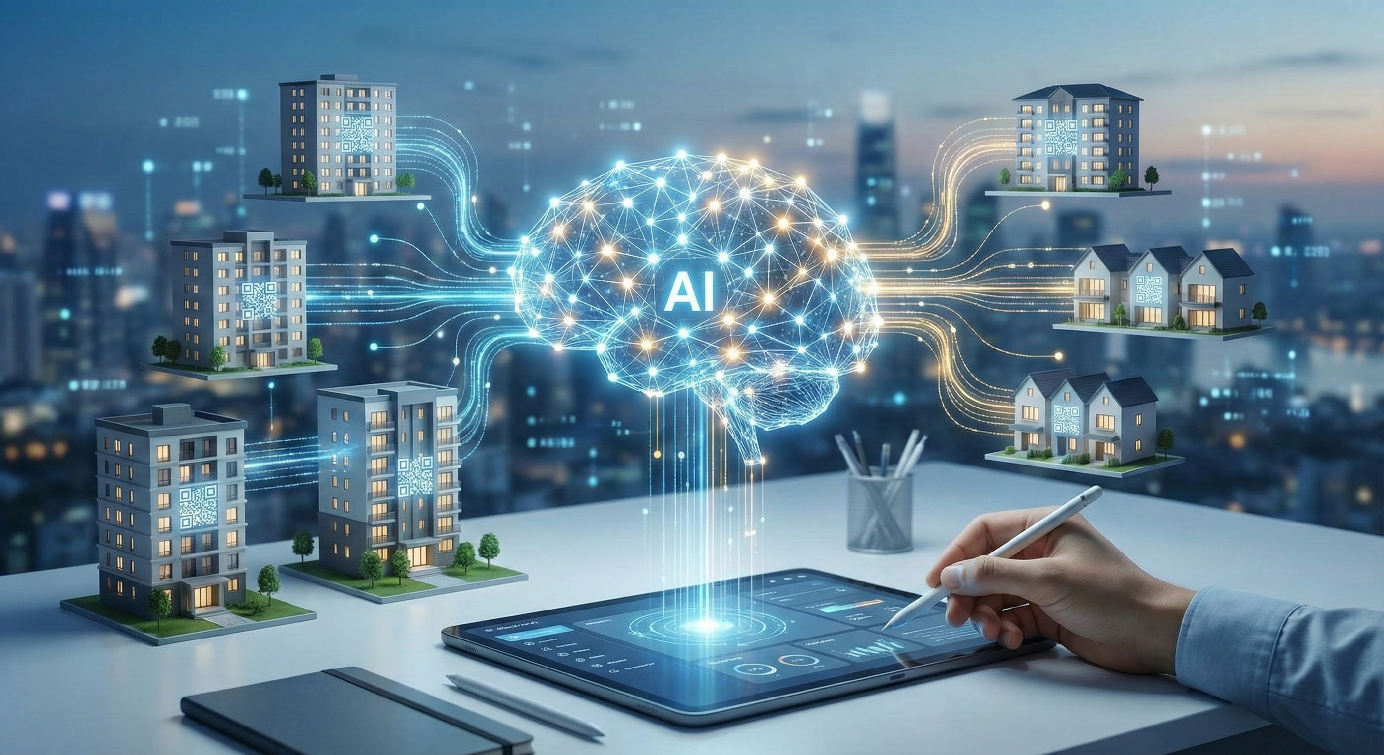 Syndic copropriété : "C'est quand les poubelles ?", "La lumière est cassée", "Mon voisin fait du bruit" - Comment l'IA via QR Code automatise 70-90% des demandes résidents et libère des centaines d'heures par mois