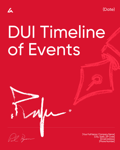 DUI Timeline of Events