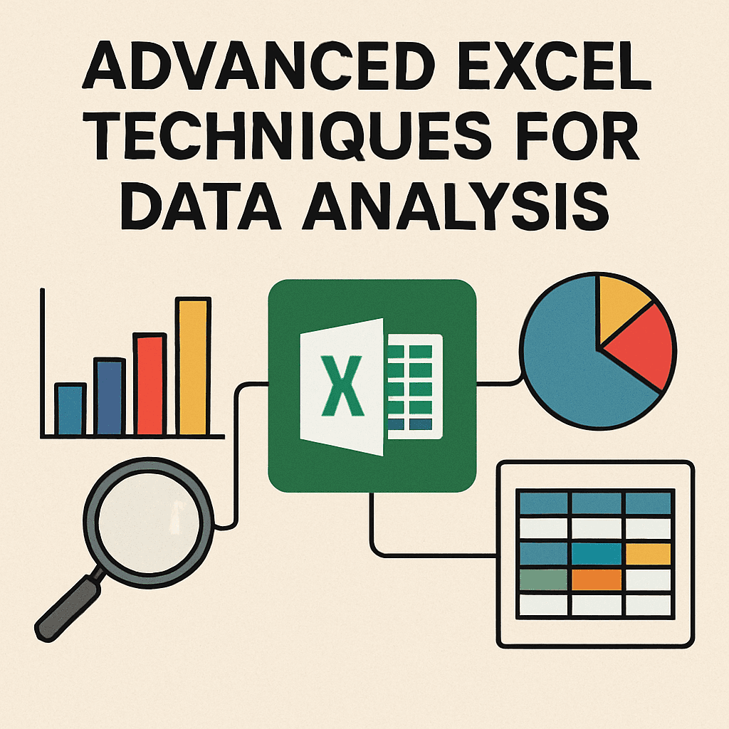 advanced excel techniques for data analysis