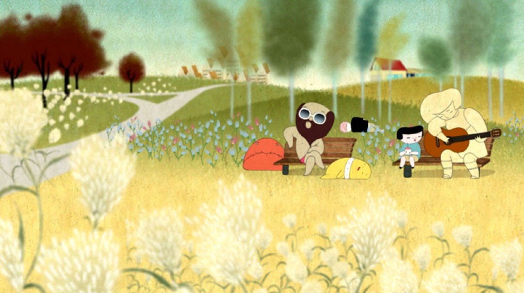 A person sitting on the floor with a book and a cup of coffee