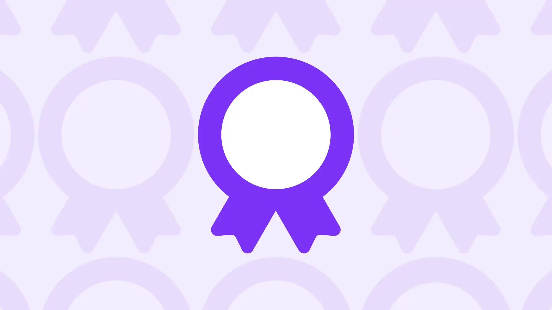 Purple certificate badge icon graphic for HENNGE device trust authentication article.