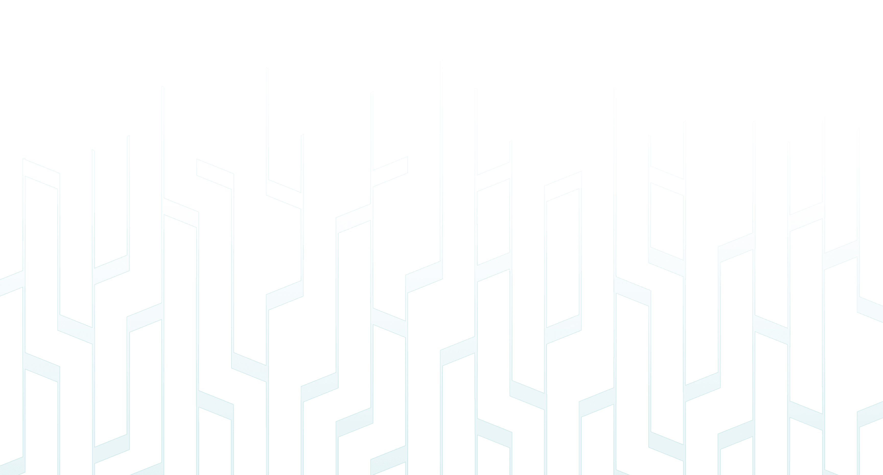 Abstract geometric pattern in teal, featuring connected lines and shapes, suitable for design and background.