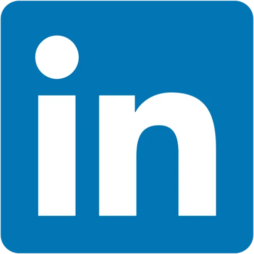 Logo LinkedIn utilisé par l’agence d’automatisation Vision IA pour la génération de leads IA B2B