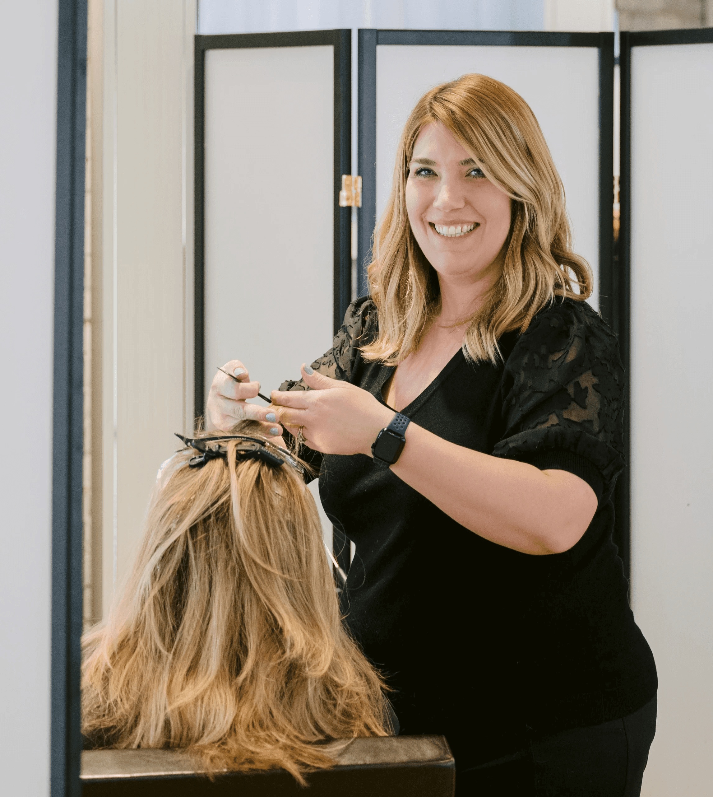 Stylist training and education at HC Studio