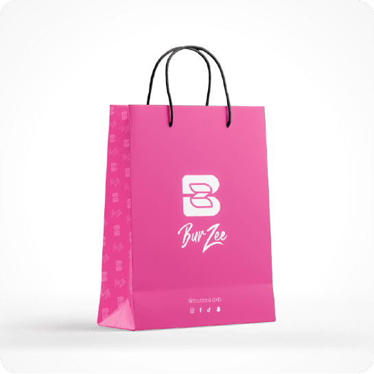 Burzee Packaging Design - Small Takeaway Bag