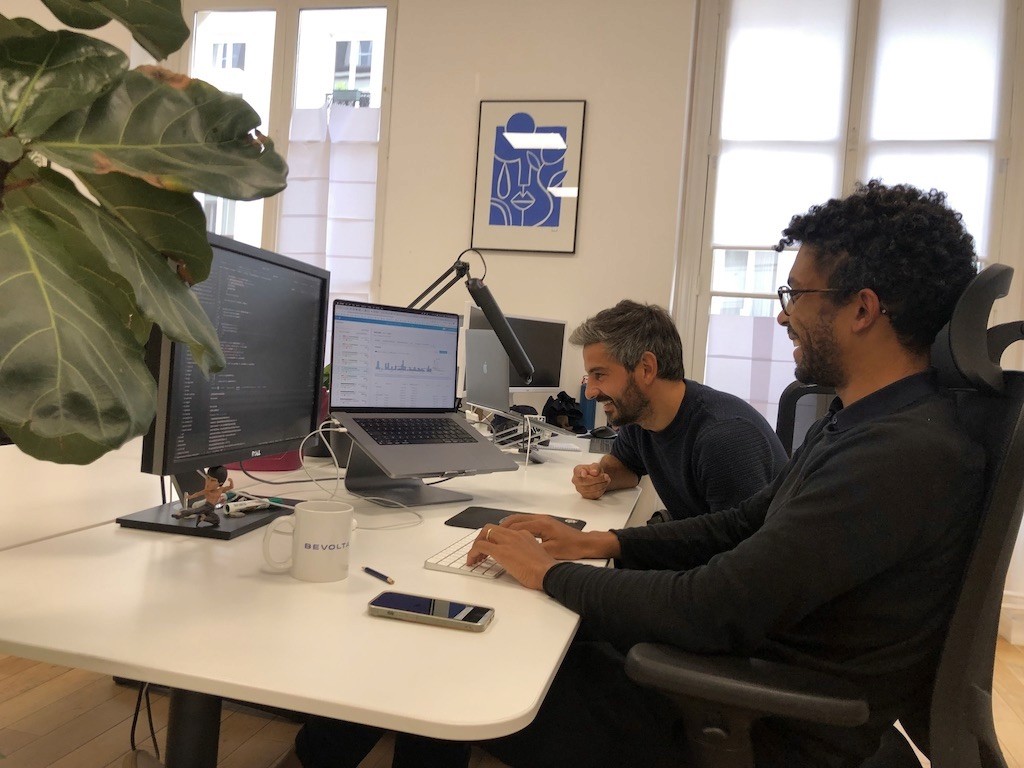 BEVOLTA's cofounders Zahir Bouchaala & Camille Wanty