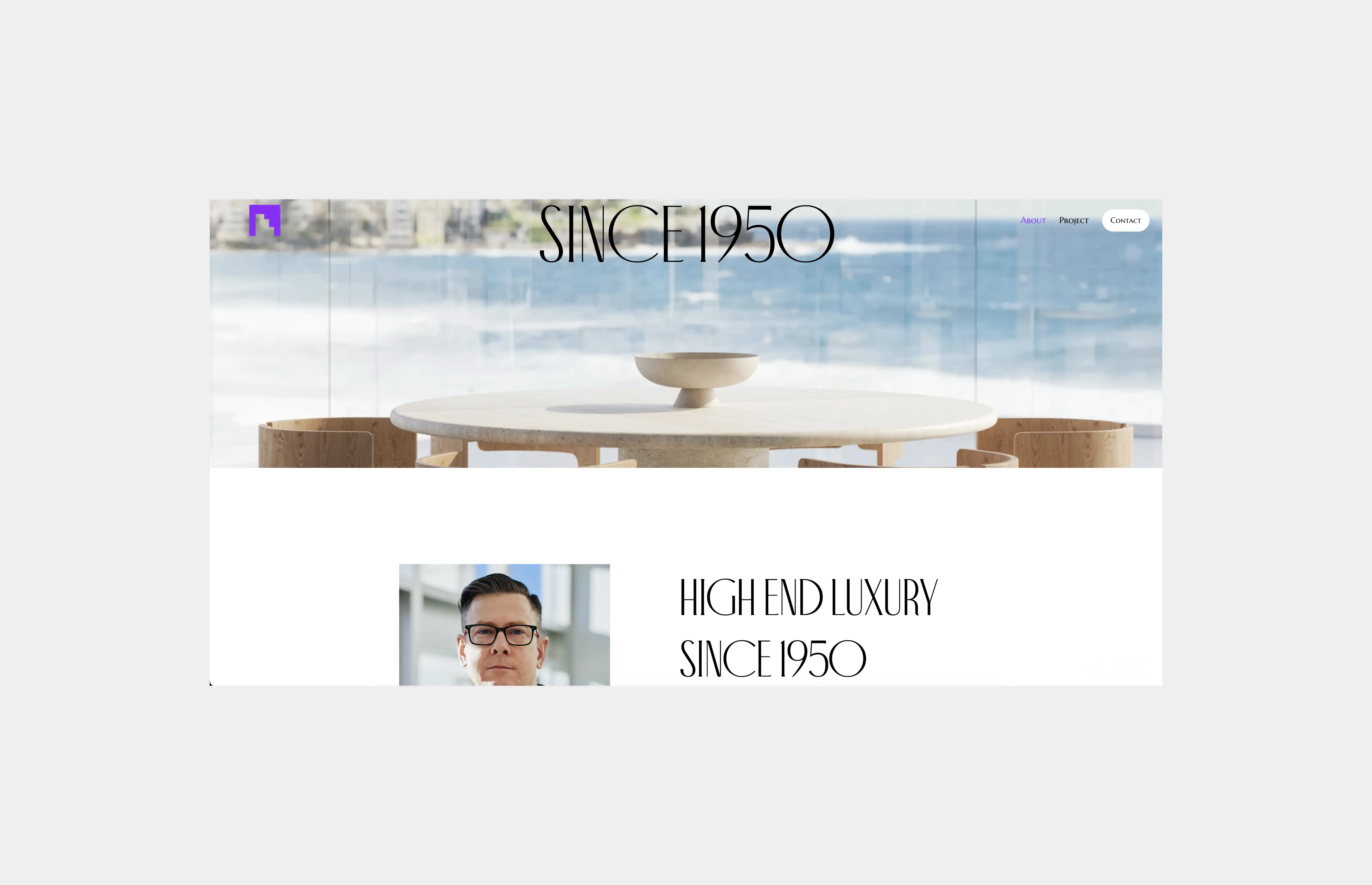 GQ Interiors - Portfolio Framer Template