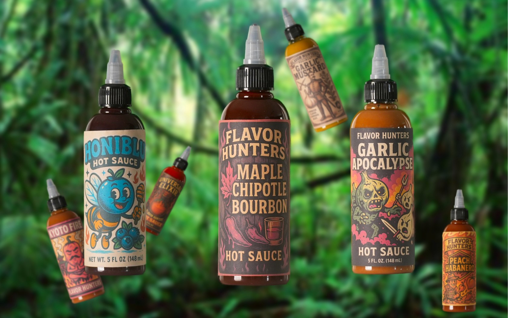 Hot sauce in the jungle