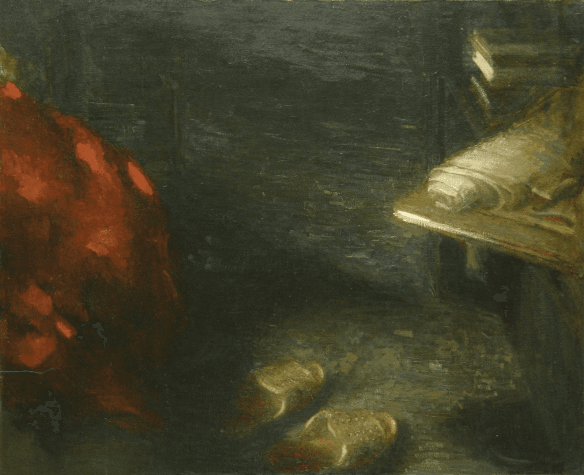 Đêm._ Sơn dầu._ 90 x 110cm._ Năm 1999-2003