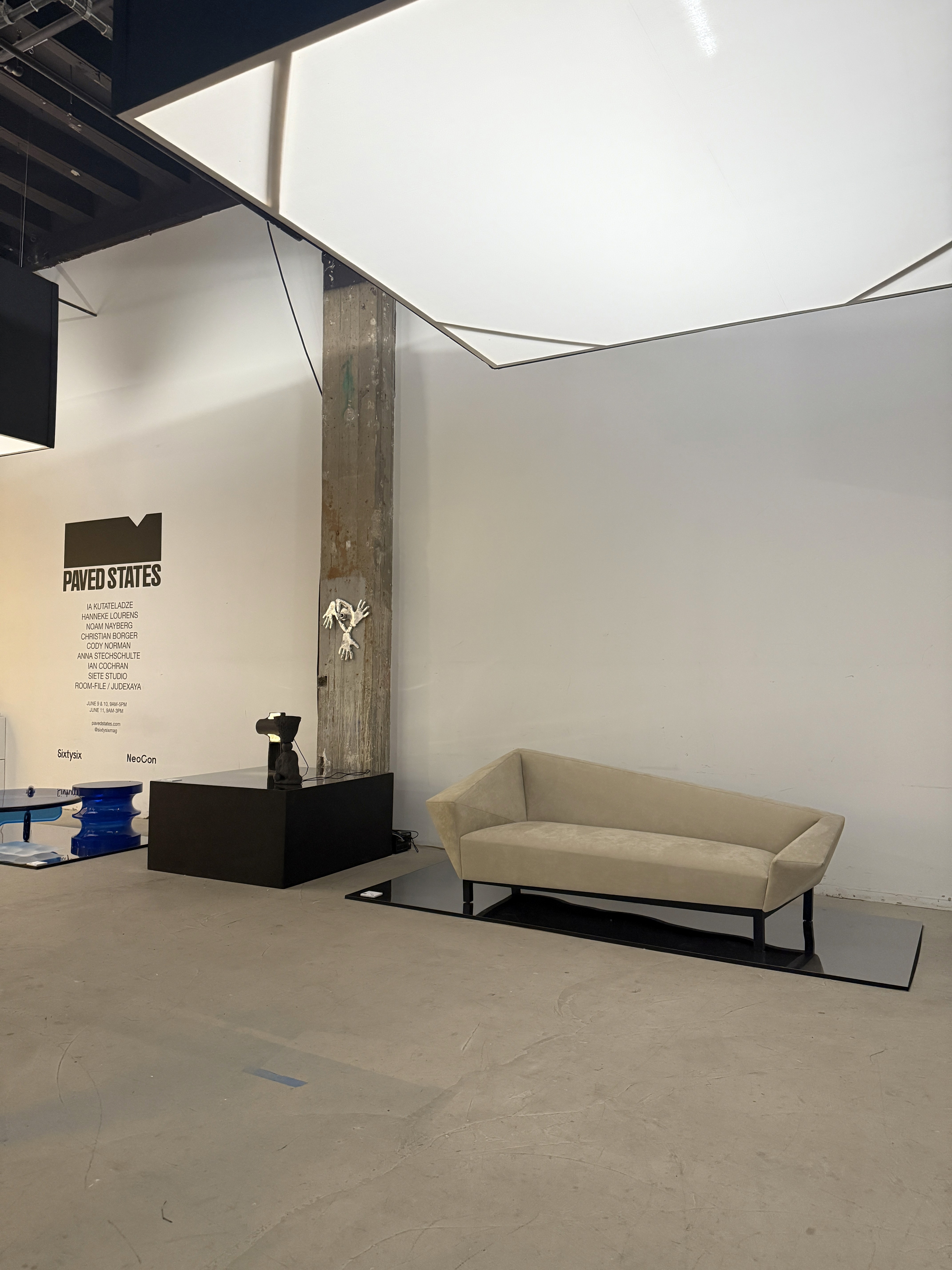 Ruby Sofa at Paved States at Neocon