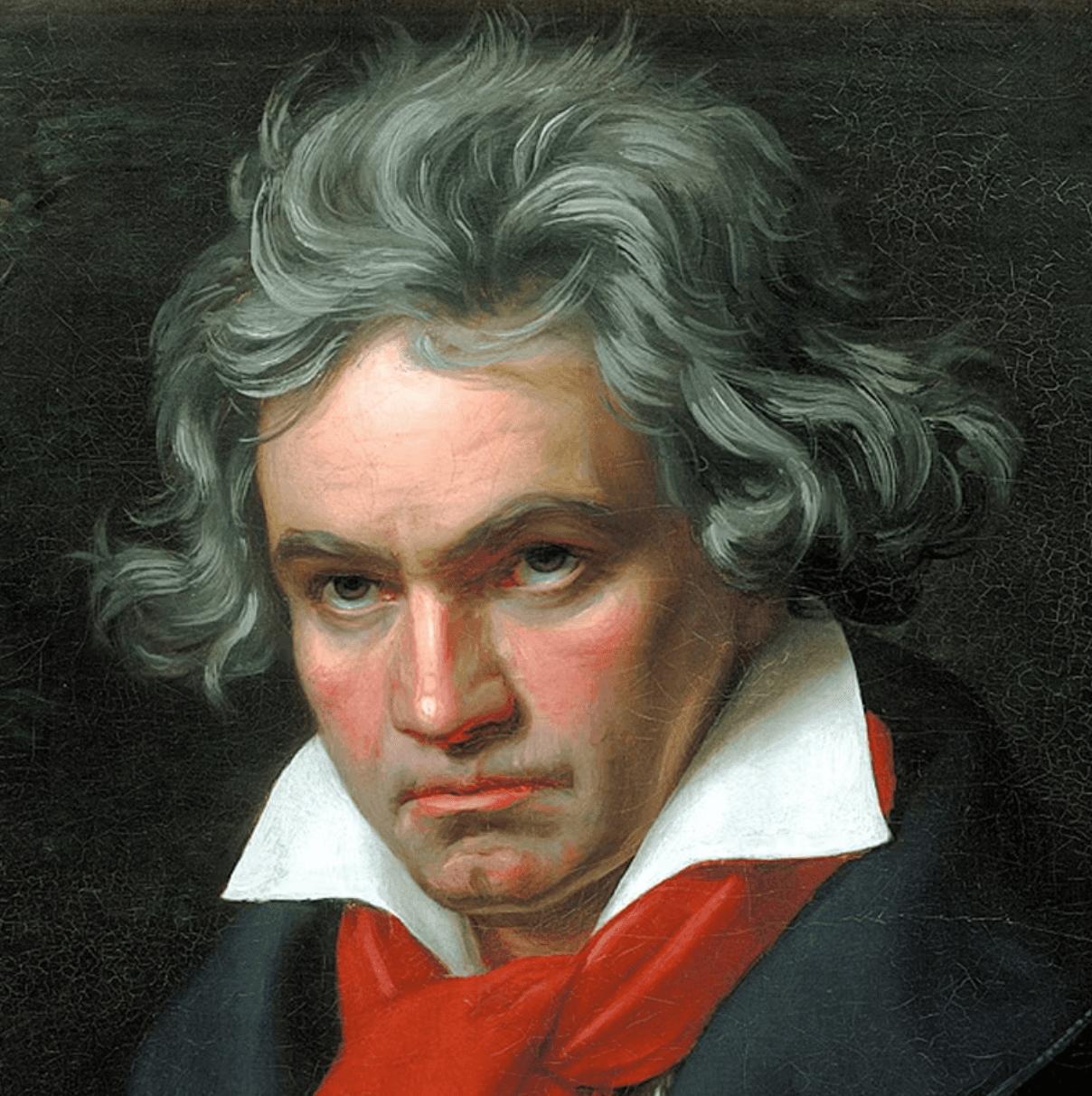 Portrait of Ludwig van Beethoven
