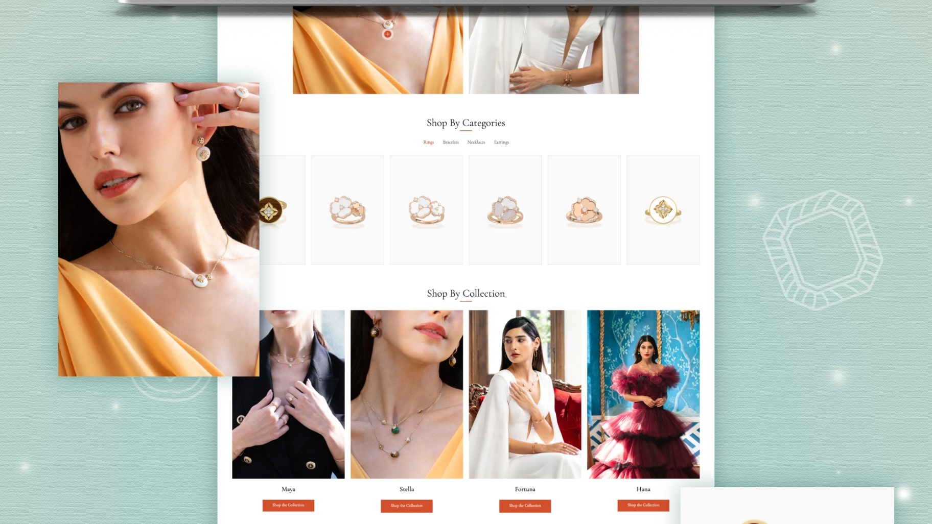 Alanna Jewelry Case Study - Website