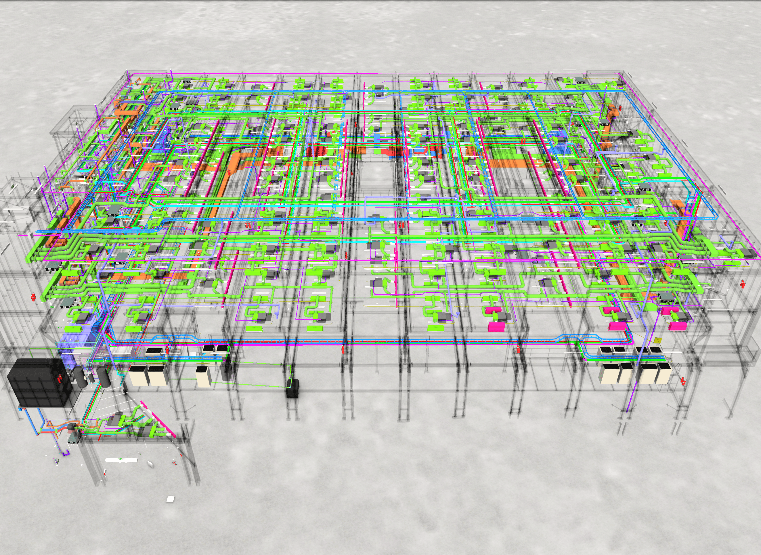 BIM management for commercial space