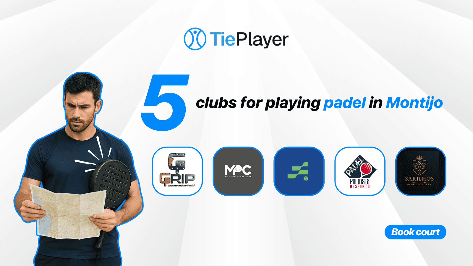 5 Montijo clubs to book a padel court at TiePlayer