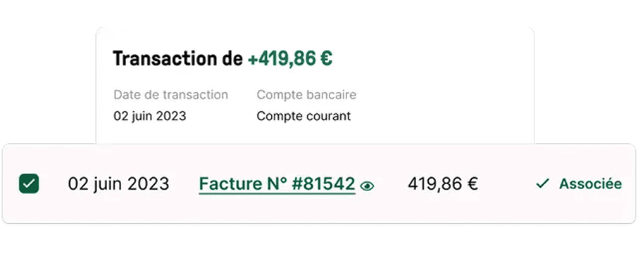Visuel transaction à valider