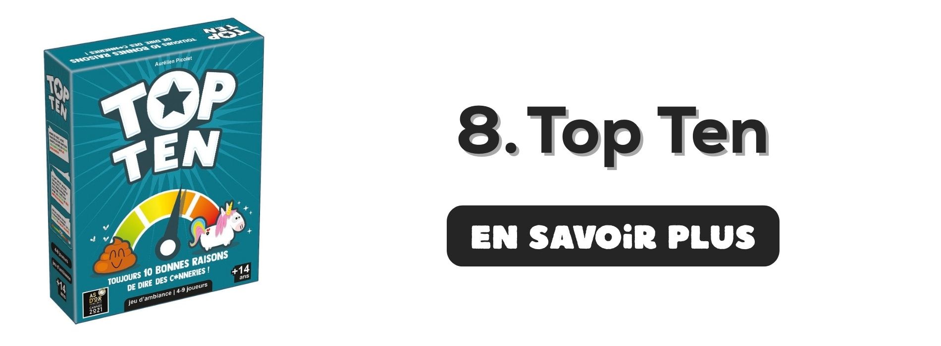 Jeu Top ten Top 8