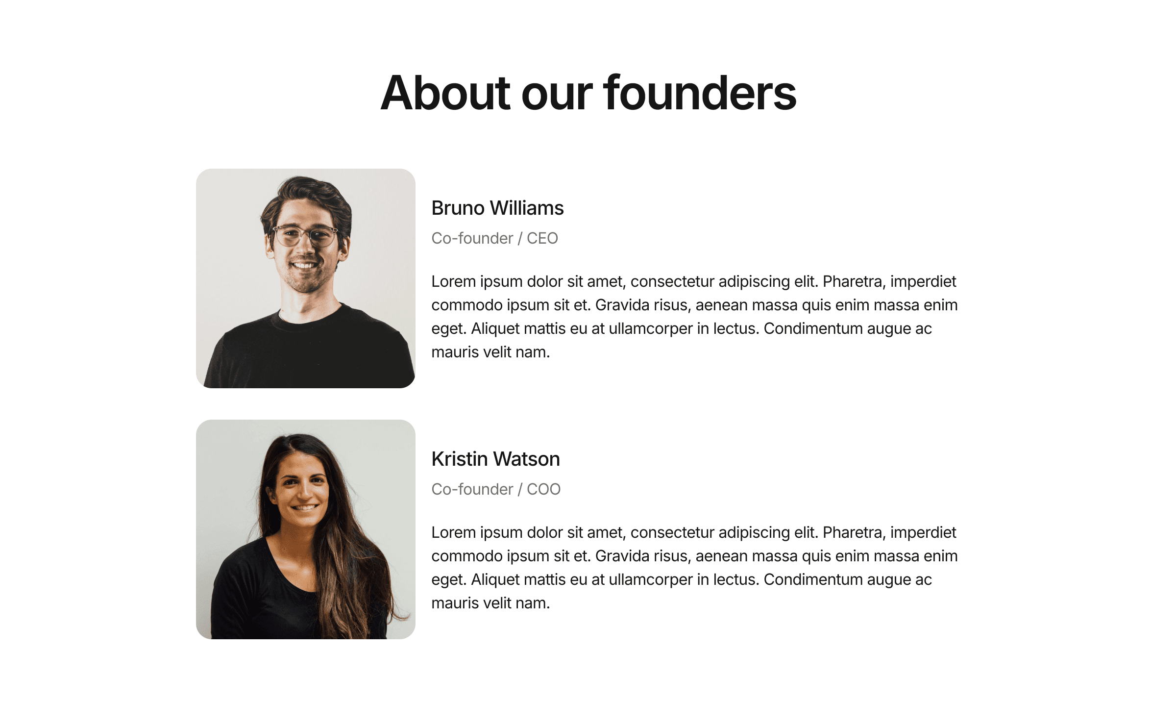 Team Component / 016