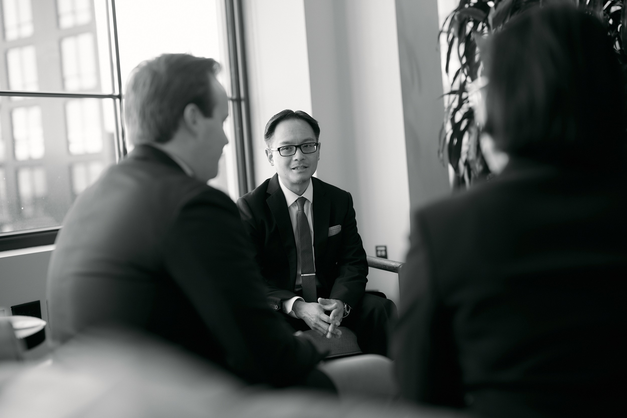 Coach explaining something to an athlete