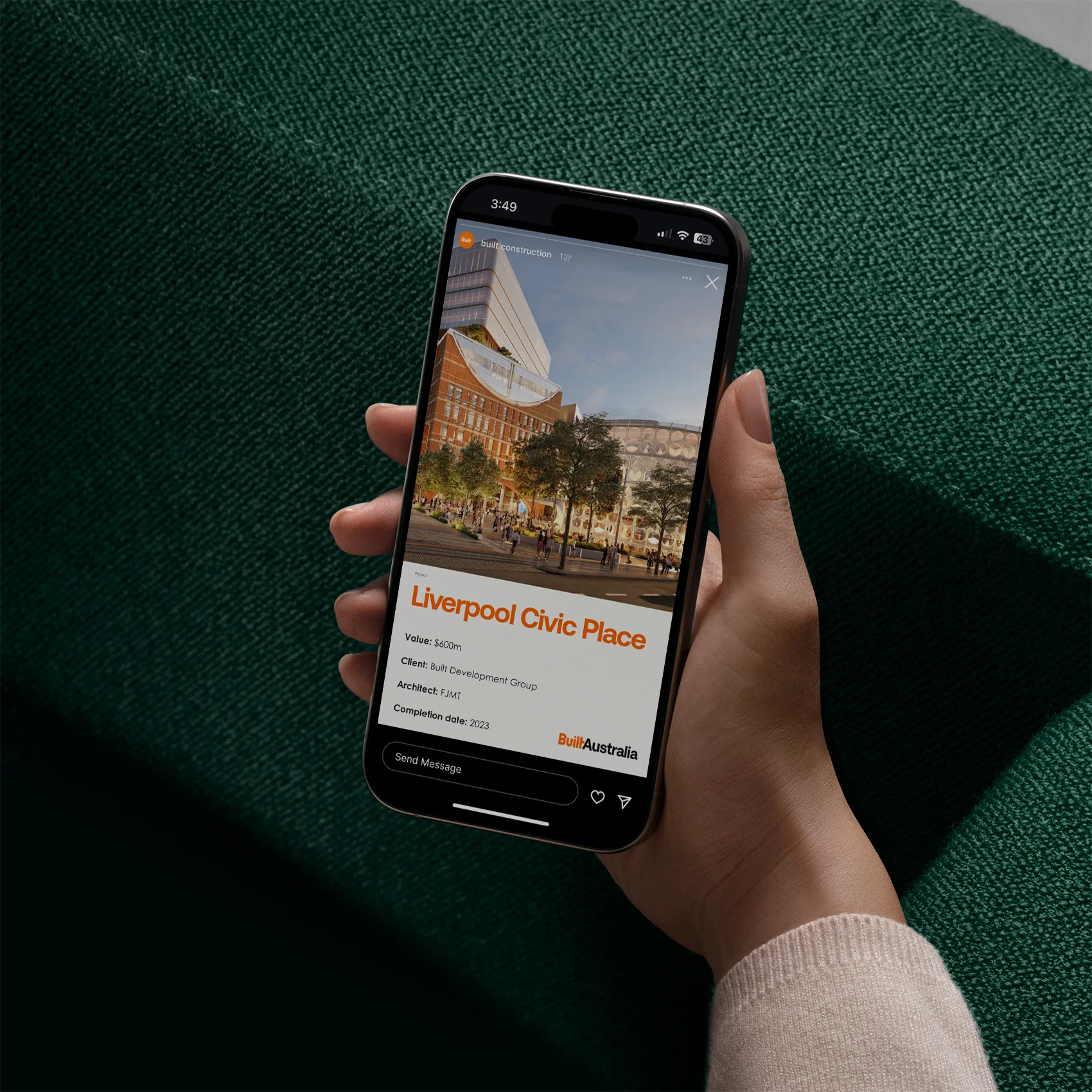 Construction company branding and graphic design project by Construction Brand Management.