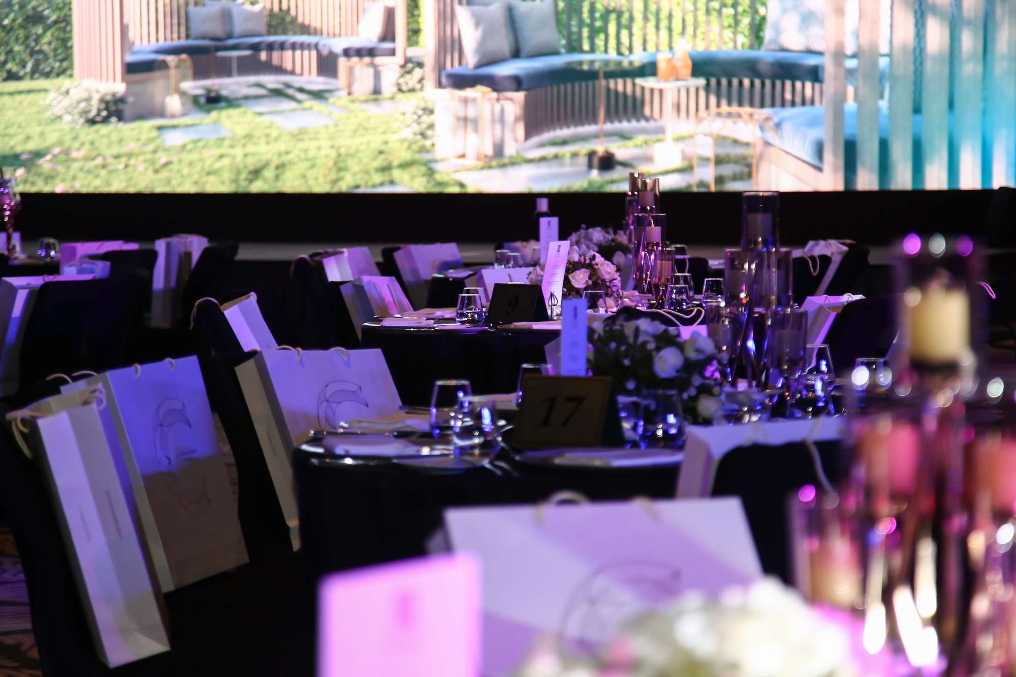 Awards ceremony tables | CHAIMAA Holding’s: Corporate Awards Event | Relity Group