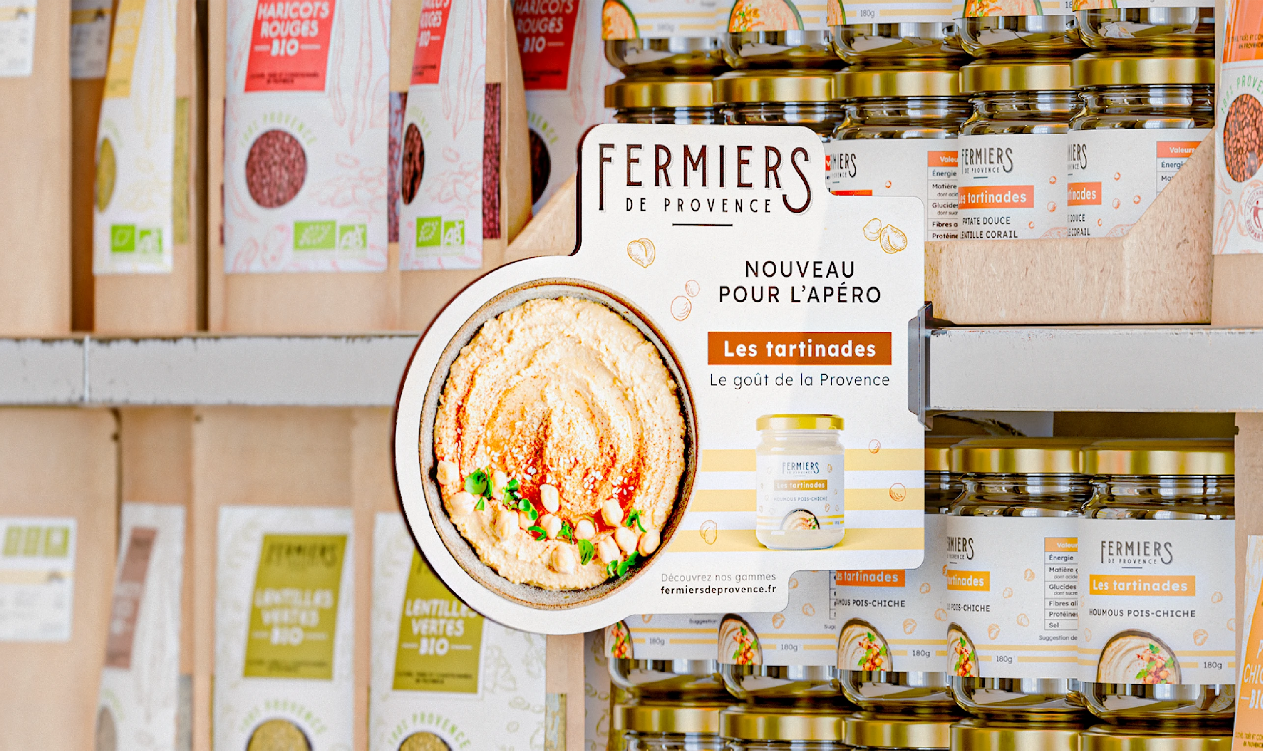 Stop rayon Les Fermiers de provence