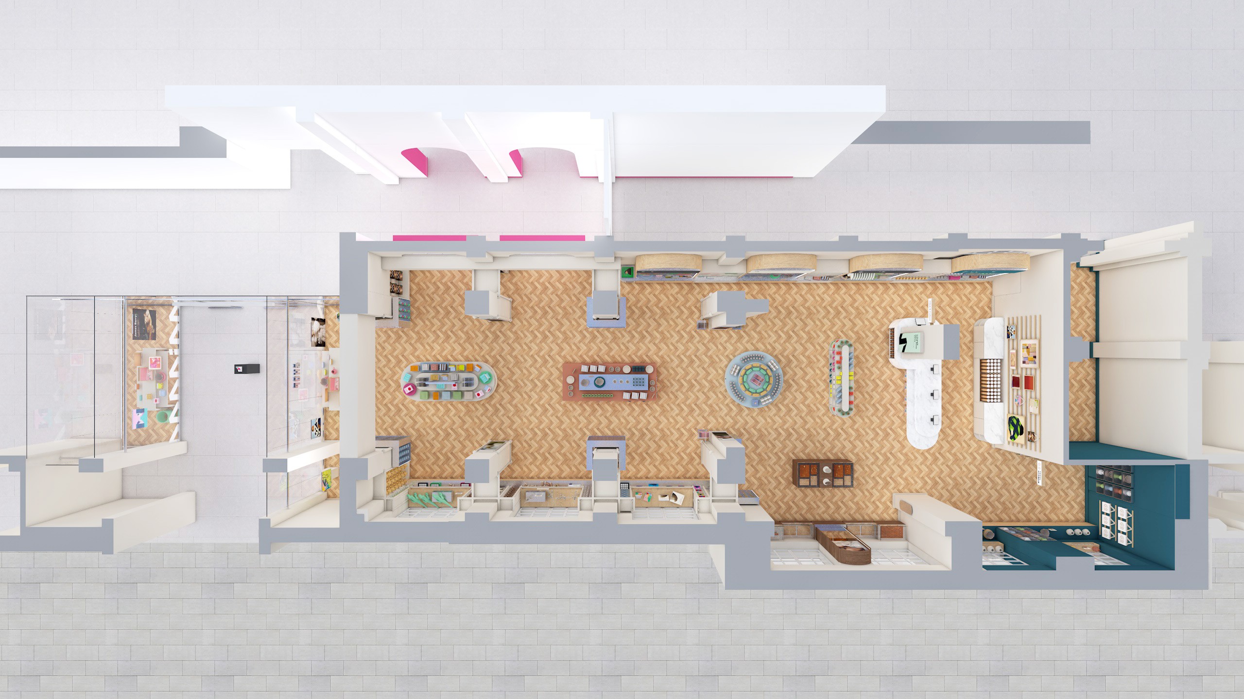 Ulster Museum Shop Concept Visual