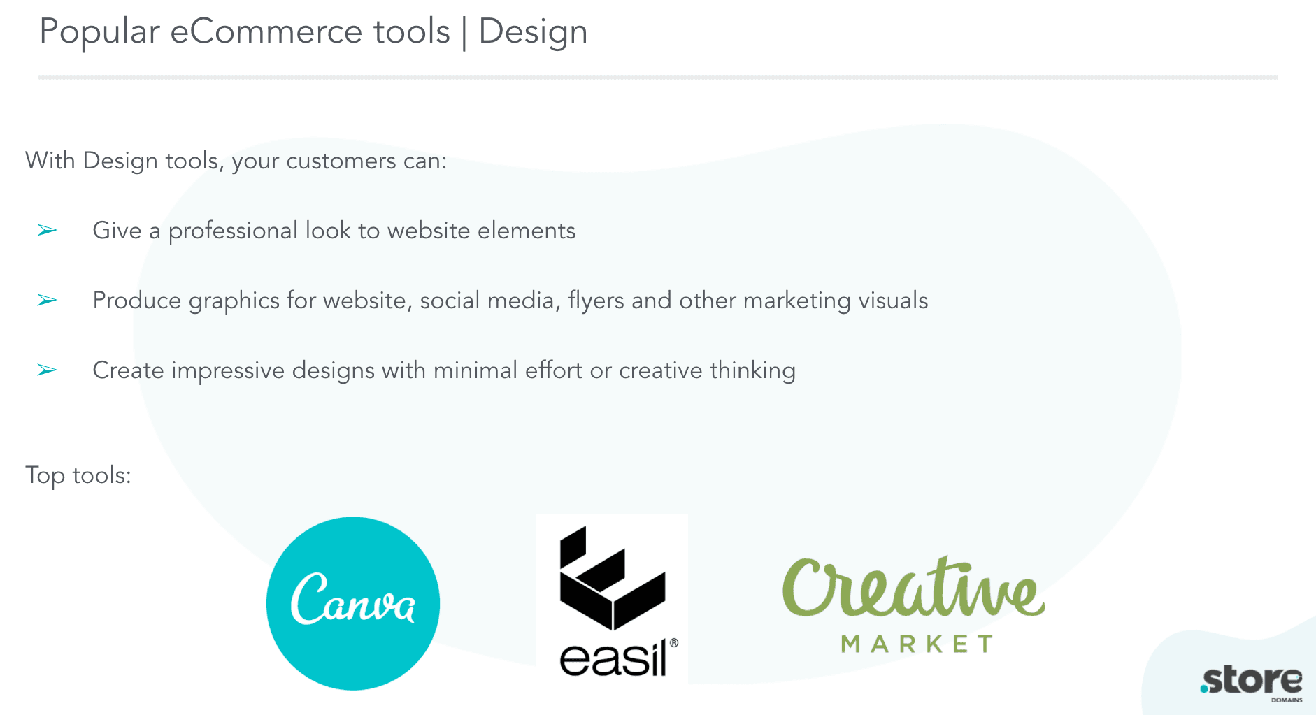 Popular eCommerce tools | Design