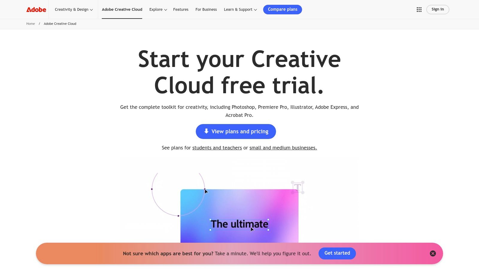 Adobe – Creative Cloud Pro with Firefly