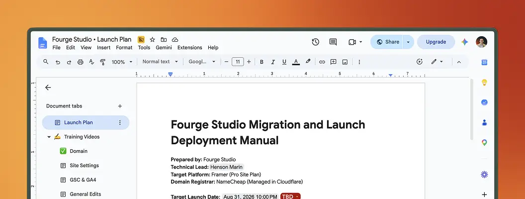 Turnover phase icon representing project handoff