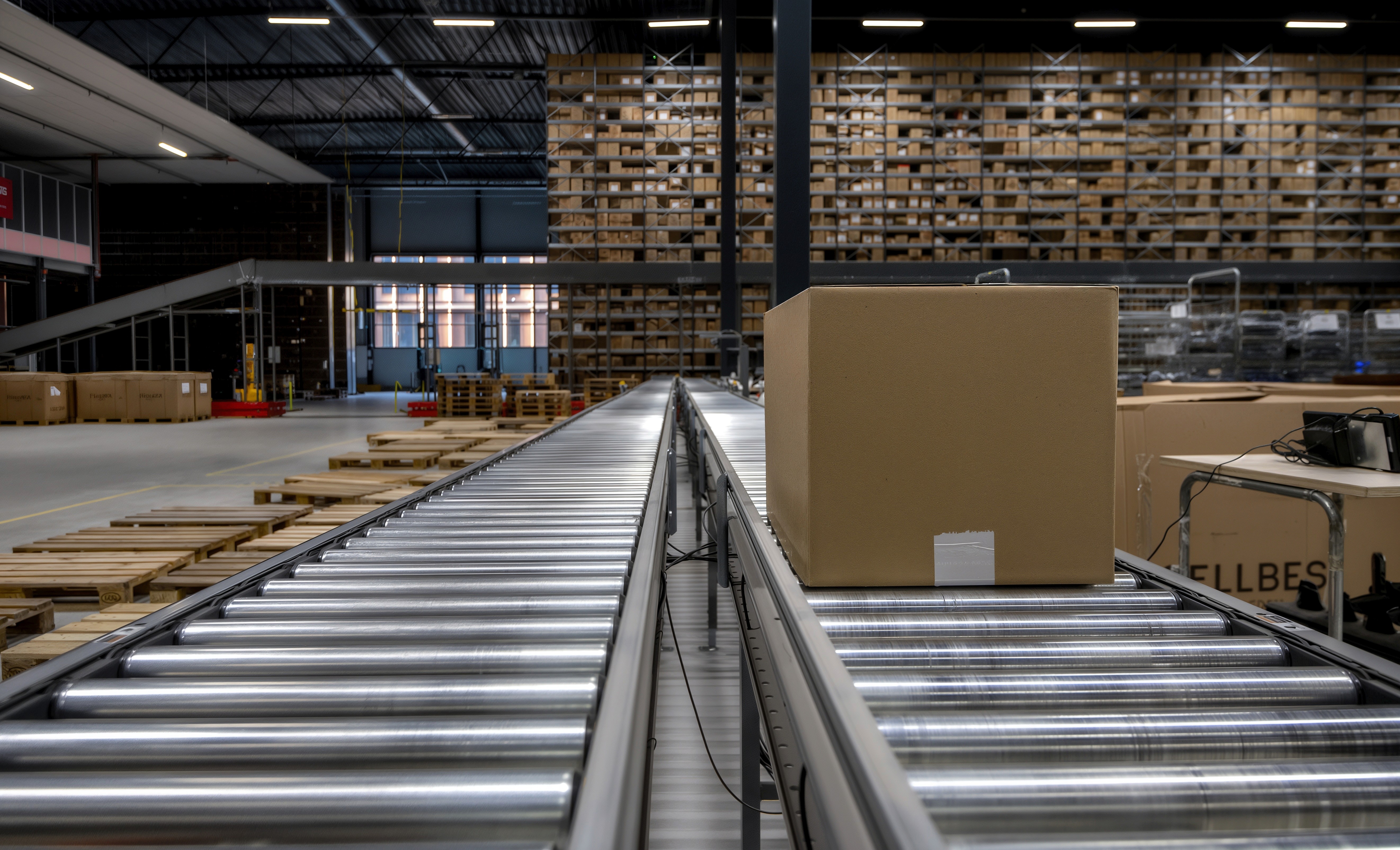 Man in a blue t-shirt smiling confidently while standing against a light wall in sunlight