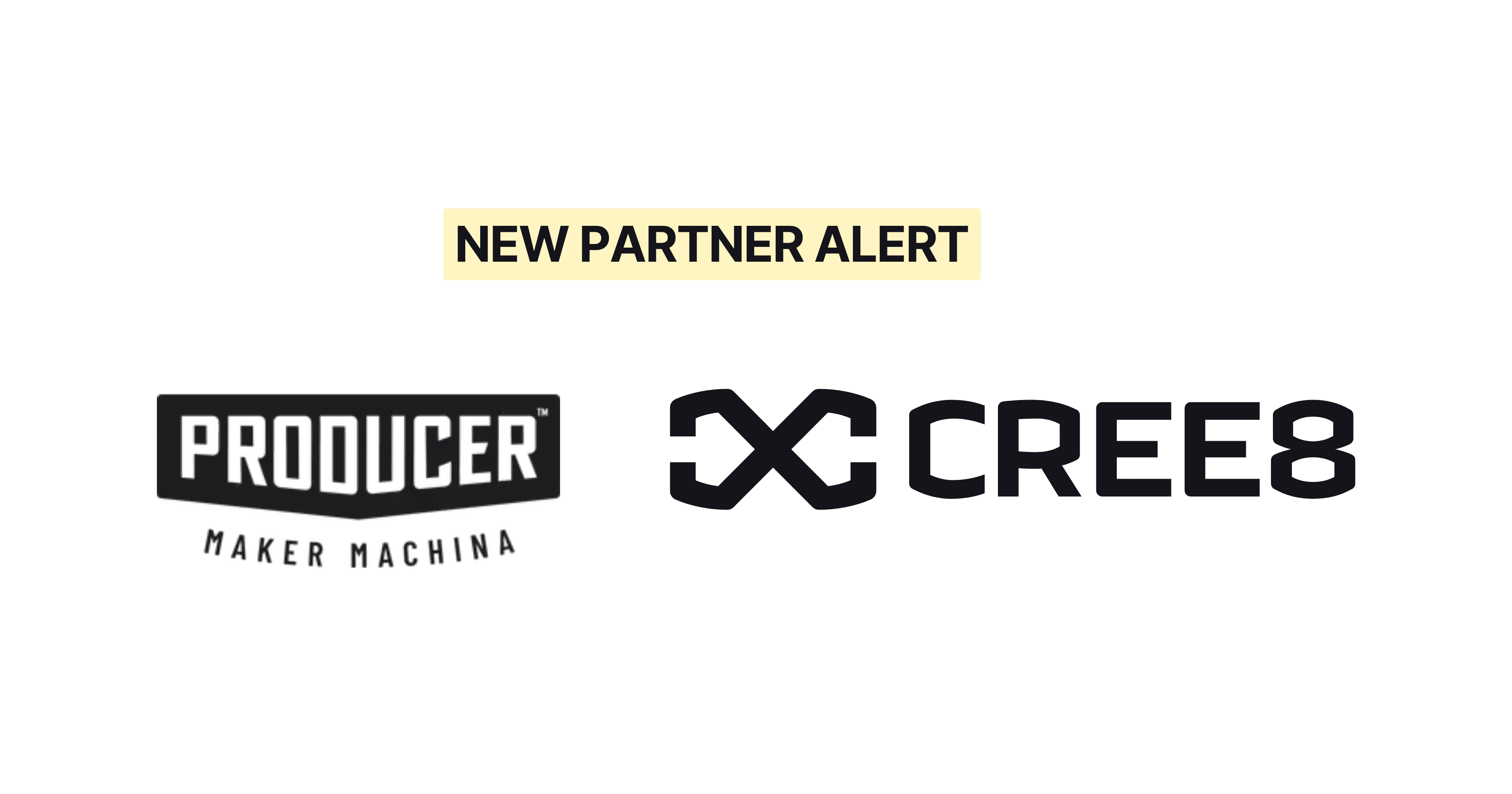 cree8 partners with producer